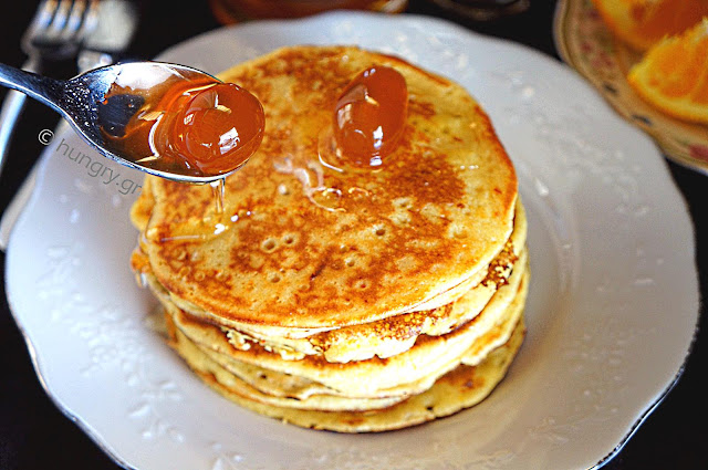 Orange Ricotta Pancakes