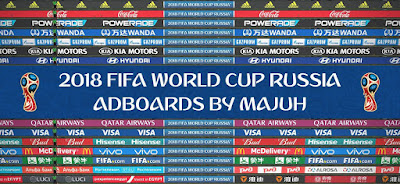 PES 2018 Adboards FIFA World Cup 2018 Russia v1.1 by Majuh