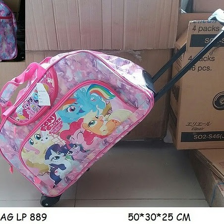 Tas Travelling Trolley My Little Pony Murah Grosir Ecer 