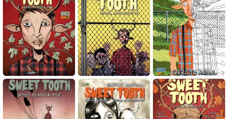 Mundo dos Livros: Comic Resenha: Sweet Tooth - Depois do Apocalipse por  Jeff Lemire