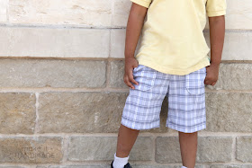 KID Shorts Pattern Review and Giveaway! Flat front pocket shorts