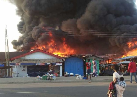 Fire Guts Ogbegonogo Market in Delta