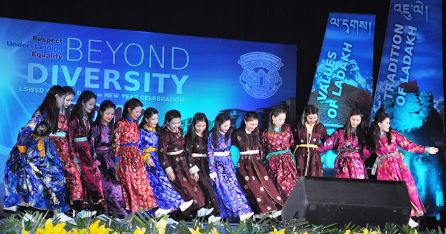Beyond Diversity Ladakhis celebrate new year in the capital