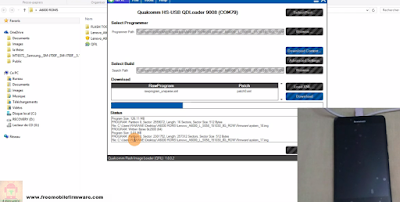 flash stock rom using qpst