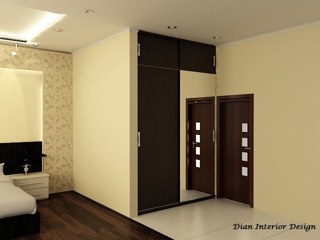 LEMARI PAKAIAN 2 PINTU SLIDING - Dian Interior Design