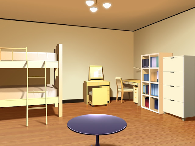 Ikea Style Bedroom (Anime Background)