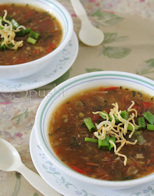 Spusht | Indo-Chinese style Manchow Soup