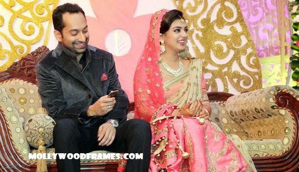 Fahadh-Nazriya wedding reception photos