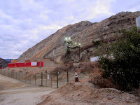 On Fish Canyon access trail in Vulcan Materials’ Azusa Rock quarry