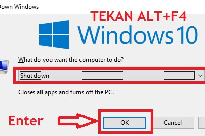 Cara Shutdown Laptop yang Hang WINDOWS 10 [Update]