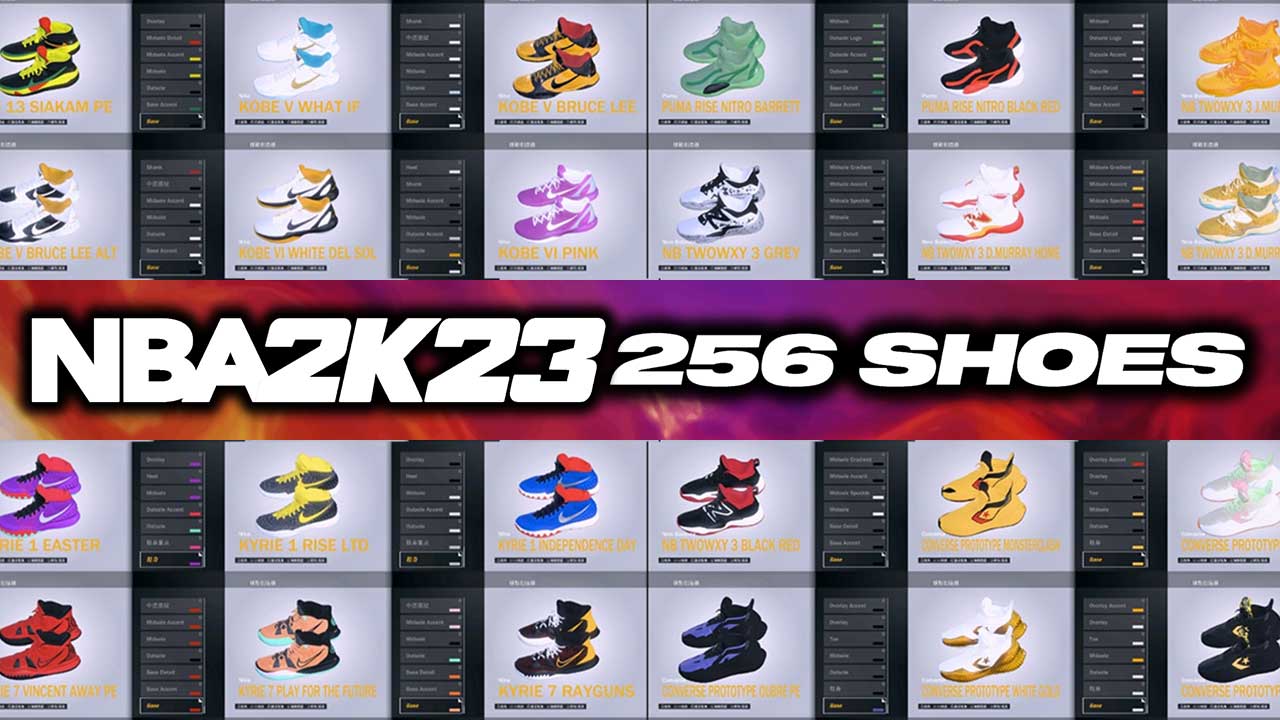 NBA 2K23 256 Shoes