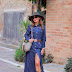 How to style a denim dress for Fall