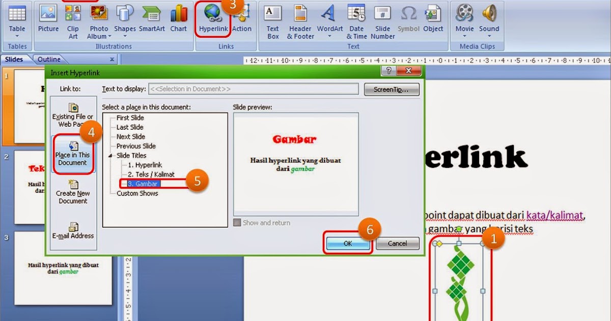  Cara Membuat Hyperlink Gambar di Powerpoint Powerpoint 