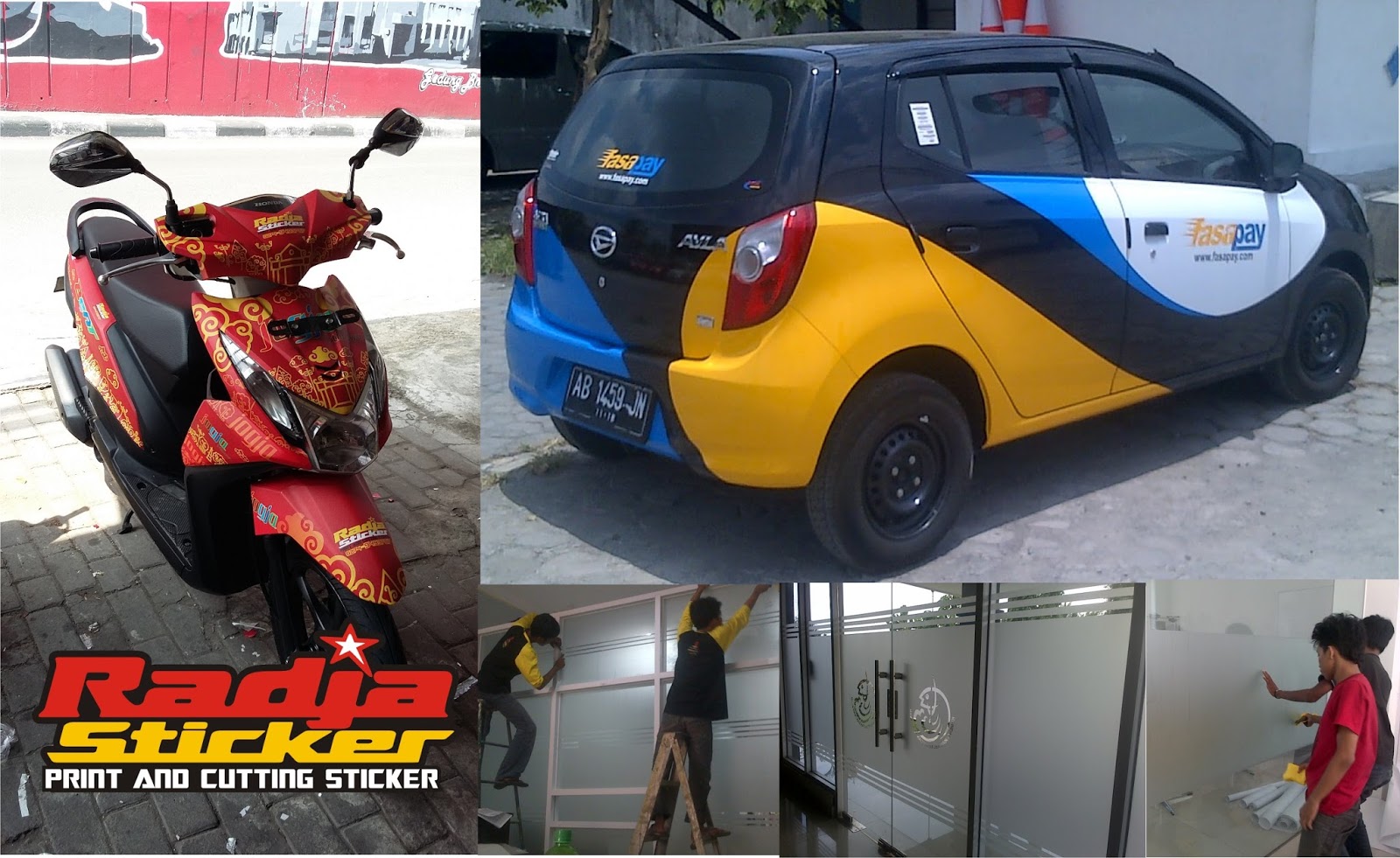 September 2015 Radja Sticker