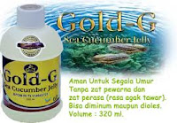 Obat Penyakit Kista Tradisional Jelly Gamat Gold G
