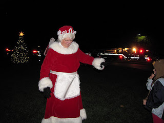 Bowie,Maryland,Christmas Tree Lighting,Belair Mansion,Mrs. Claus