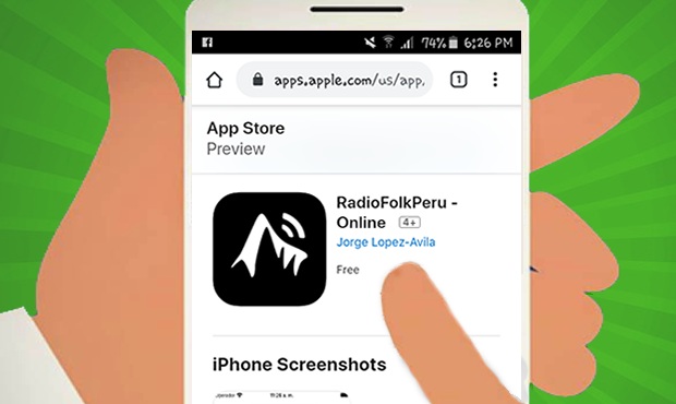 Appstore disponible en IOS