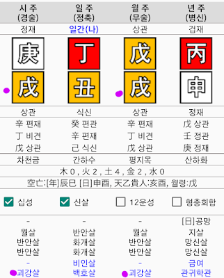 괴강살 여자사주