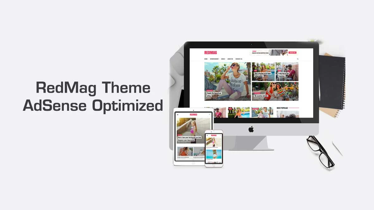 RedMag Theme AdSense Optimized  & Entertainment News Wordpress