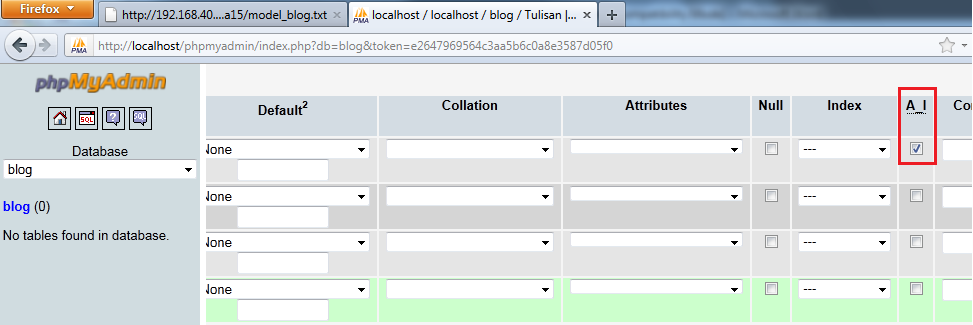 Cara Membuat Database Di CodeIgniter Menggunakan Php/MySQL