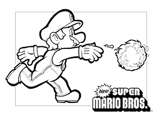 Mario Coloring Sheets on Planet Vader  Super Mario Coloring Pages
