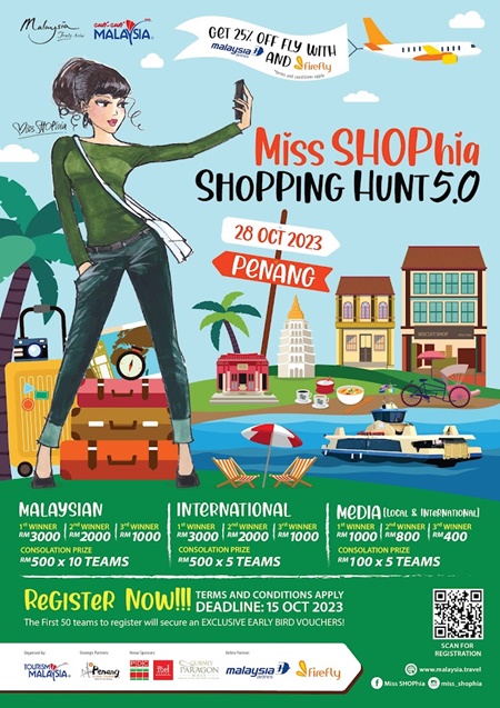 Pengalaman Sertai Miss SHOPhia Shopping Hunt 5.0