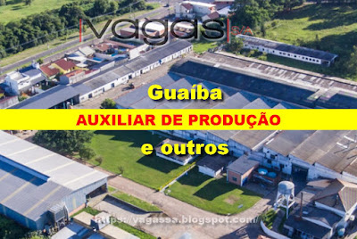 Inbrape abre vagas para Auxiliar de Produção, Auxiliar de DP e outros em Guaíba