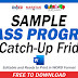 Sample CLASS PROGRAM for Catch-Up Fridays (Free to Download)