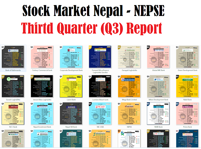 3rd Quarter Report of Various Listed Company in NEPSE