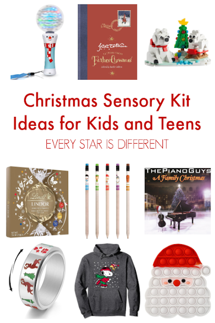 Christmas Sensory Kit Ideas for Kids and Teens