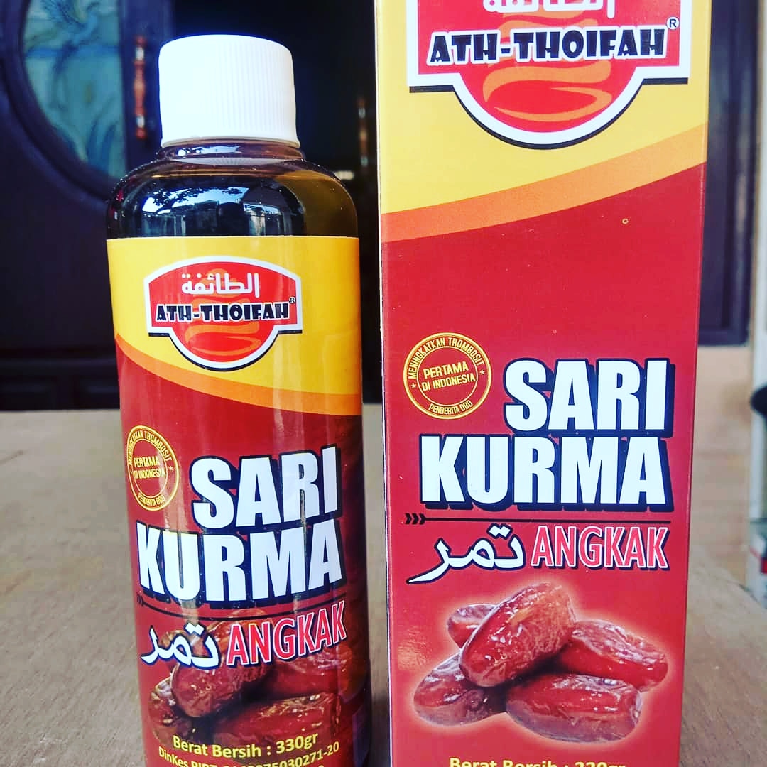 Jual Madu Sari Kurma Angkak Ath-thoifah Obat Demam Berdarah dan Sakit Tipes di Surabaya