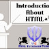 Introduction about HTML