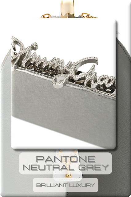 ♦Pantone Fashion Color Neutral Grey♦Bags #pantone #grey #bags #brilliantluxury