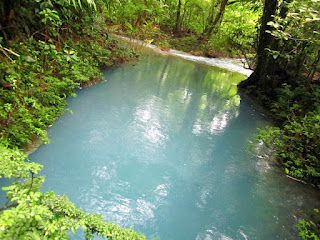 Rio Celeste en Costa Rica