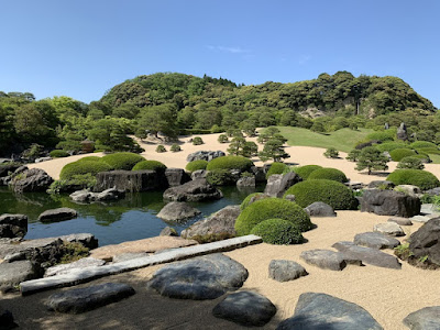 足立美術館の庭園