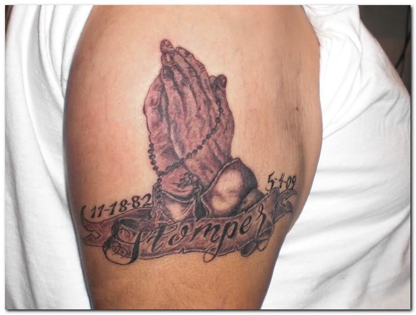 Tattoos Praying Hands 2