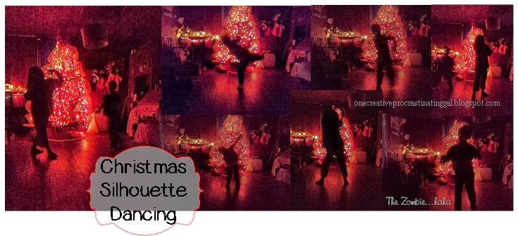 Consider Me Inspired Christmas Tree Silhouette Dancing