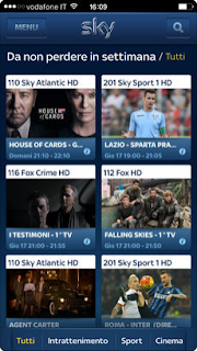  Sky Guida TV  si aggiorna alla vers 2.3.1