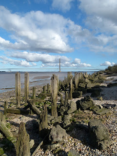 Possible former jetty on the south Humber bank