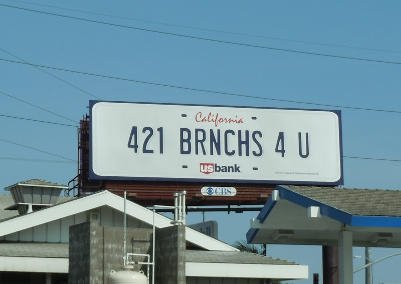 US Bank 241 Brnchs 4 U billboard