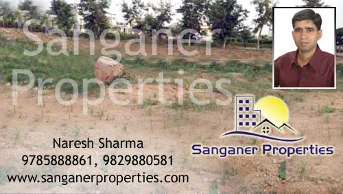 Commercial Land Near Mansarovar Road in Sanganer