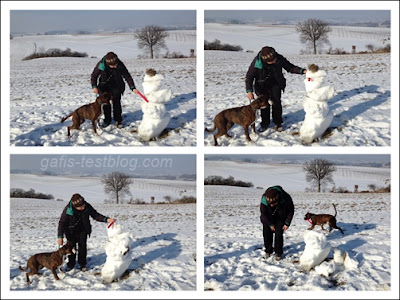 Amy und ich und der Schneemann