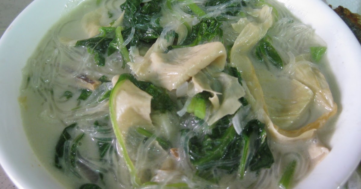 RESEPI NENNIE KHUZAIFAH: masak lemak putih sayur bayam