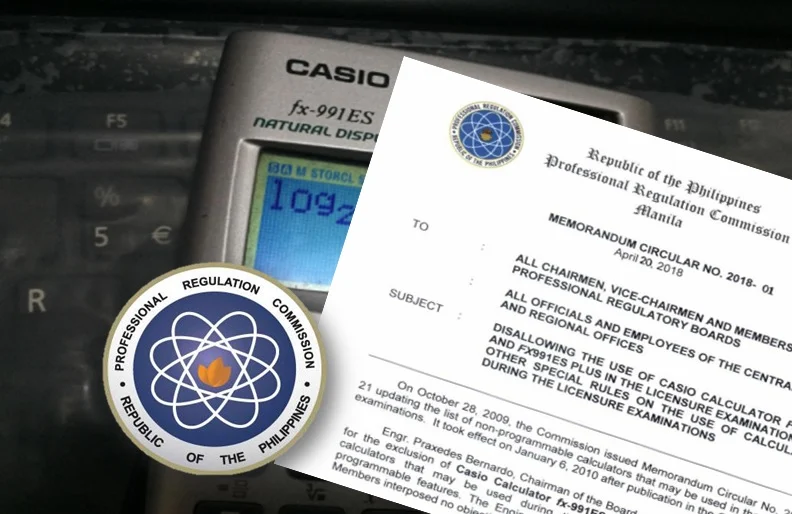 May 2018 Civil Engineer board exam takers still allowed to use Casio calculators