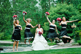 Sarah's ladies - Posted by Patricia Stimac, Seattle Wedding Officiant