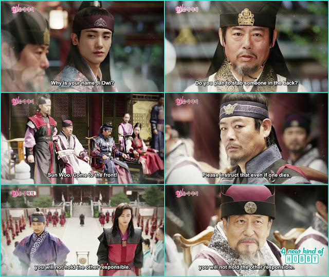 sun woo real fight with the palace fighter - Hwarang - Episode 12 Preview