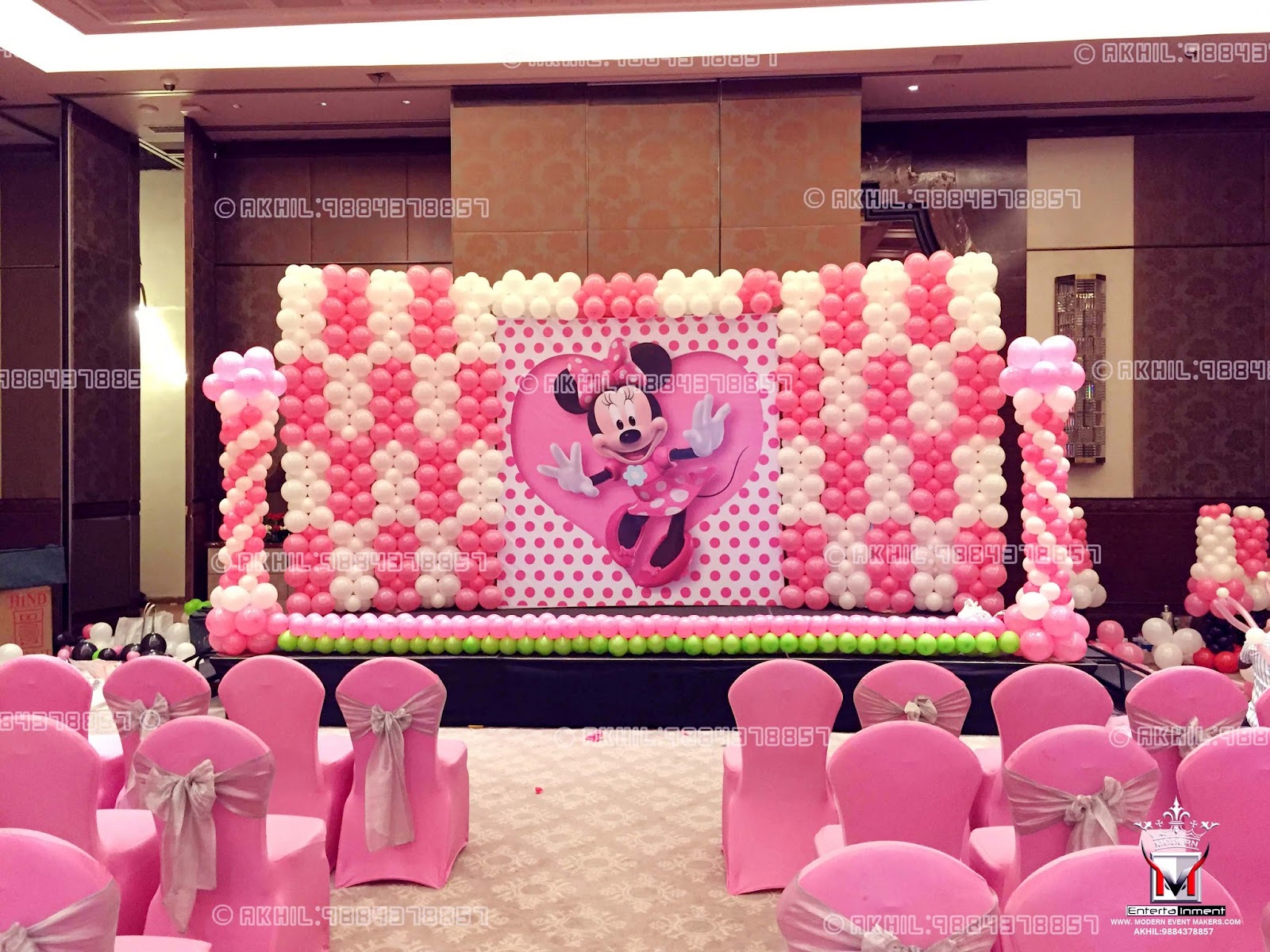 Event Management Company Balloon Decoration  Modern 