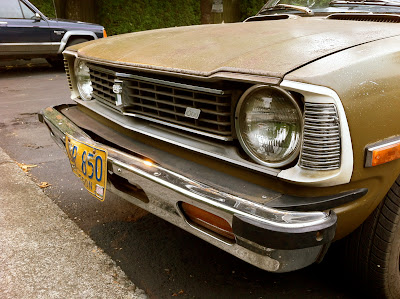 1973 Toyota Corolla 1600 headlights