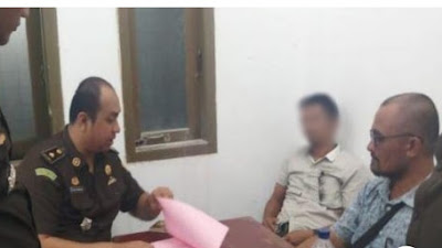 Kejari Nias Selatan Tahan Mantan Bendahara Disdik Nisel