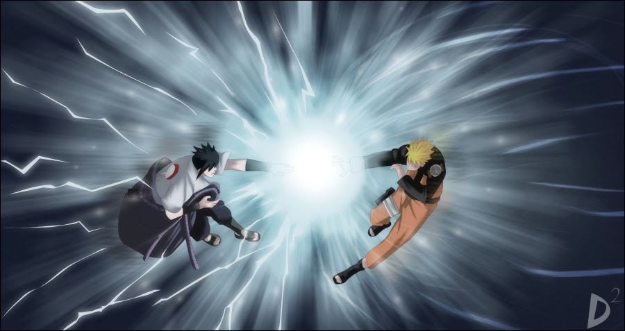  naruto  gambar naruto Vs sasuke 